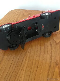 Staré požárnické auto velké 30x14cm - 5