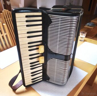 Harmonika KEBRDLE,  120 basů, - 5