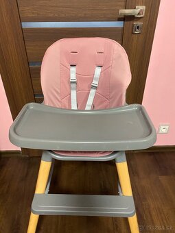 Dětská židlička Zopa Nuvio Blush Pink - 5