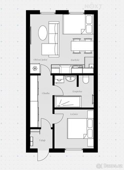 Prodej byt 2+kk, 66㎡ - 5