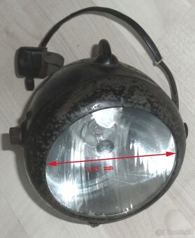 ČZ 98 třírychlostní přední světlo BOSCH kompletní zachovalé - 5
