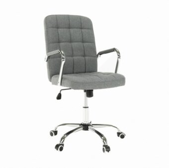 Kancelářské křeslo, kancelářská židle, šedá, MORGEN - 5