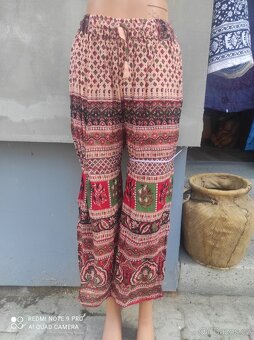 Dámské krepové kalhoty Indie - 5