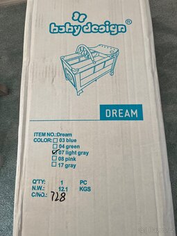 Dětská postýlka Baby Design - 5