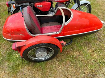 Konopnice Jawa 350/634 český TP sidecar velorex - 5