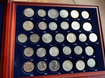 Kompletní sbírka 123 pamětních mincí NDR 1966-1990 - 5