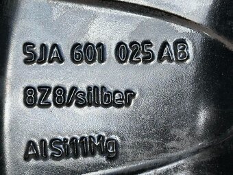 2x ALU kolo Škoda 15" 6J ET38 pneu Pirelli 185/60/R15 - 5