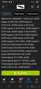 Baterie T6 Acer Swift 3, Aspire 5, 4470mAh, 50Wh - 5