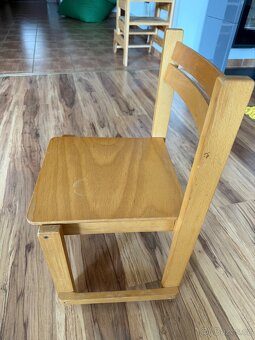 Dětský stolek IKEA Sundvik+ židle - 5