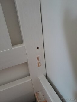 Dětská postel s roštem a matrací IKEA + potah - 5