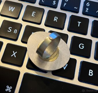 Designový originální prsten, velikost nastavitelná. - 5