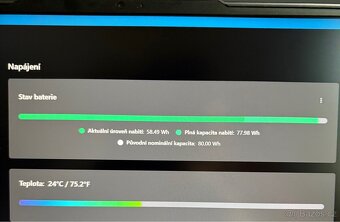 Lenovo Legion 5 Pro 16IAH7H Storm Grey celokovový TOP STAV - 5