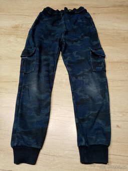 3x tepláky vel. 128/134 - 5