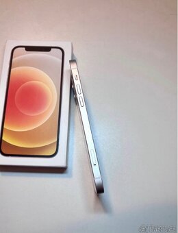 iPhone 12 64gb bílý, TOP STAV, 89% baterie - 5