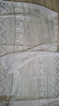 Záclony   346 / 154 cm,  98/ 60 cm - 5