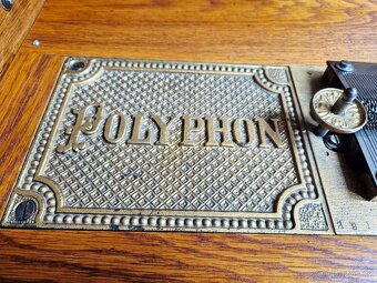 Velký starožitný Polyphon, 1889 - 5