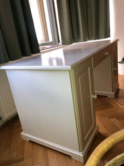 Ikea Liatorp bílý pracovní stůl - 5