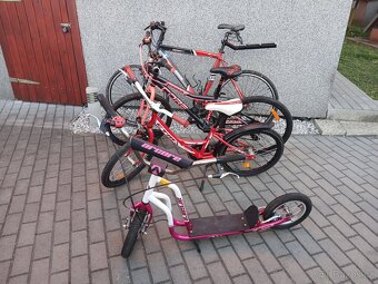 Sada kol + koloběžka - 5