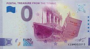 0 Euro Souvenir Titanic konvolut ročník - 5