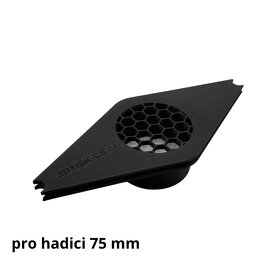 Držák ventilace topení, upevnění do zipu - 5