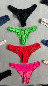 Dámský set prádla - tanga vel. S/M - 5