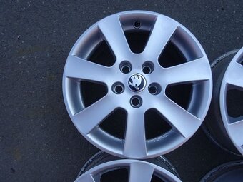 Alu disky na Škoda 16", 5x112, ET 38, šíře 7J - 5