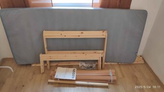 Postel Neiden s matrací Agotnes IKEA - 5