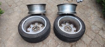 4ks kol 5x112R17 škoda Superb 1 bez pneu - 5