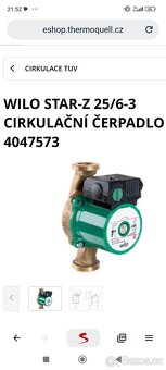 Nové čerpadlo Wilo Z 25/6-3 - 5