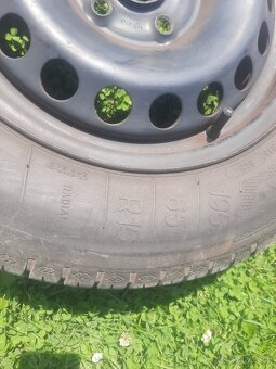 Letní kola 195/65 r15 ráfky plech 5x112 golf - 5