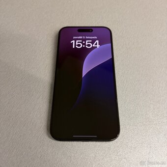 iPhone 15 Pro 512GB black titan, pěkný stav, rok záruka - 5