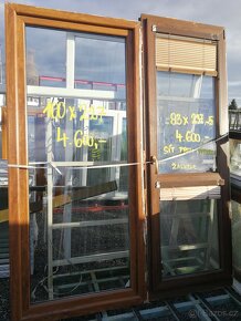 dveře použité balkonové - 5