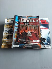 Hry z časopisů LEVEL a SCORE z let 2005-2011, cena za vše - 5