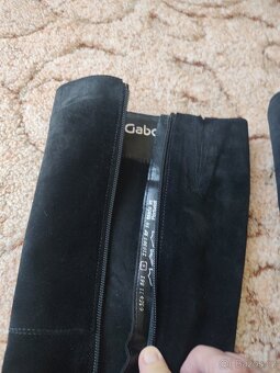 Kožené kozačky Gabor vel. 39 - 5