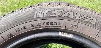 Prodám zimní pneu 205/55 r16 - 5