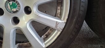 Alu kola Borbet R16 5x112 + pneu 205/55 R16 - 5