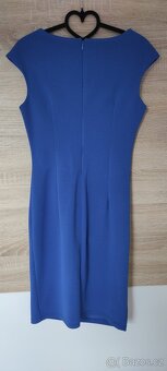 Comtessa - elegantní šaty modré, vel. S - 5