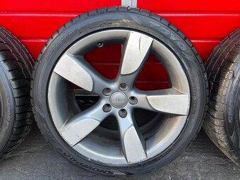 Original ALU kola Audi antracit 19" 8,5J ET43 + 225/40/R19 - 5