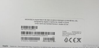Apple Watch SE 44mm Černé zánovní - 5