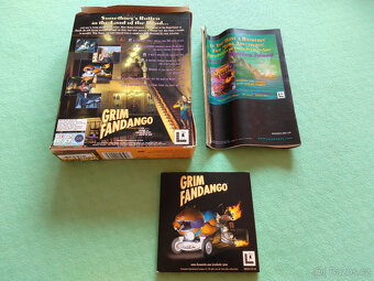 Grim Fandango (1998) - PC hra - big box - 5