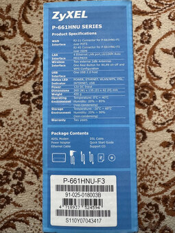 Router Zyxel P-661 HNU-F3 - 5