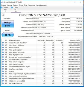 10x SSD Kingstone HyperX FURY - 120GB - 5