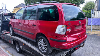 Vůz na náhradní díly VW Sharan 7M 2007 BRT JBN LK3A - 5