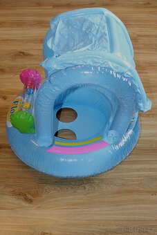 Nafukovací kruh Kiddie Float Intex se stříškou - 5