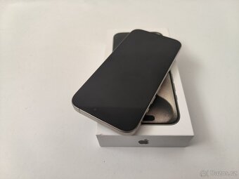 apple iphone 15 PRO 512gb Natural Titanium / Batéria 89% - 5