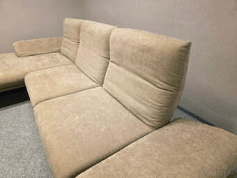 Nová rohová sedačka KOINOR FRANCIS hnědá - 5