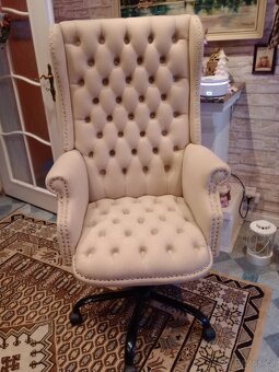 Kancelářské křeslo chestrfield - 5