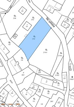 Stavební pozemek 985 m2 Libá (Cheb) - 5