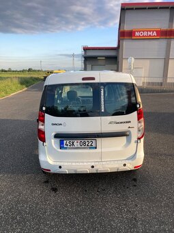 Dacia Dokker 1.6 SCe 75 kW – 1. majitel, nová STK, tempomat, - 5