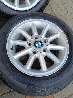 ALU 5x120 r15 BMW + LETNÍ PNEU - 5